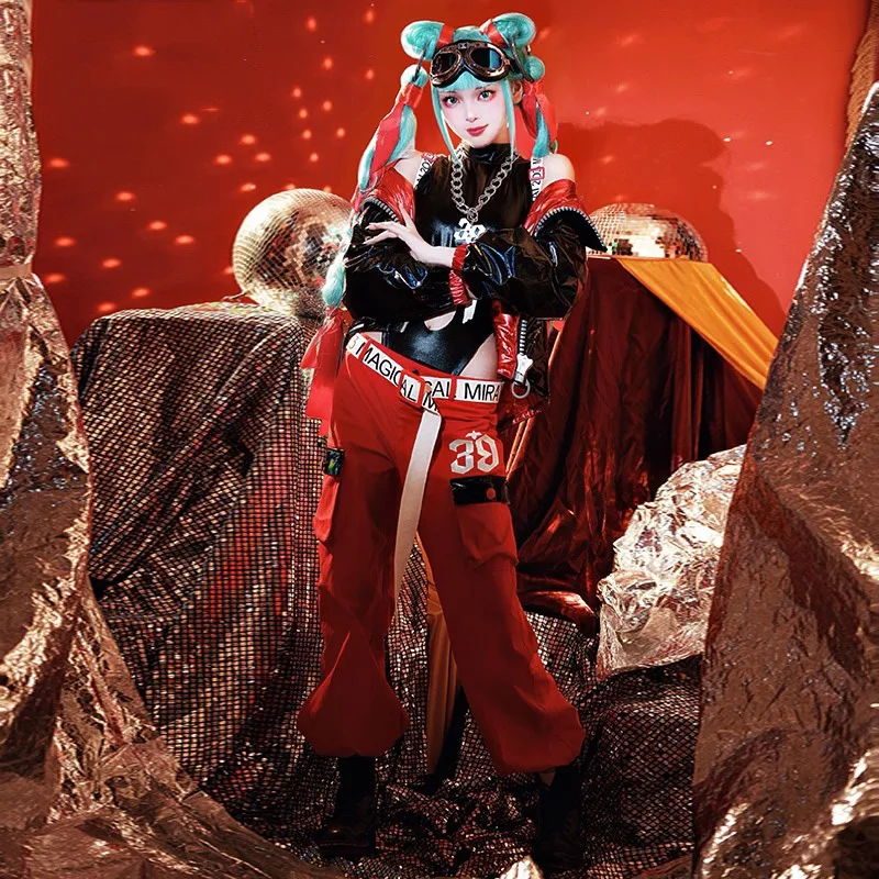 2023 Magical Mirai Miku Uniform Outfit Anime Magical Mirai Miku Costumi Cosplay Stivali