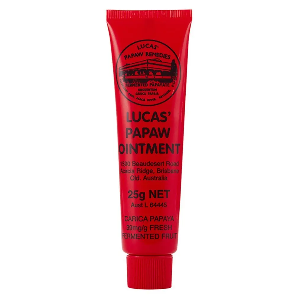 25G Lucas Papaw Unguento Multifunzionale Protezione Per Le Labbra Idratante Balsamo Per Le Labbra Pannolino Rash Cream Papaya Skin Rash Cream Repair C