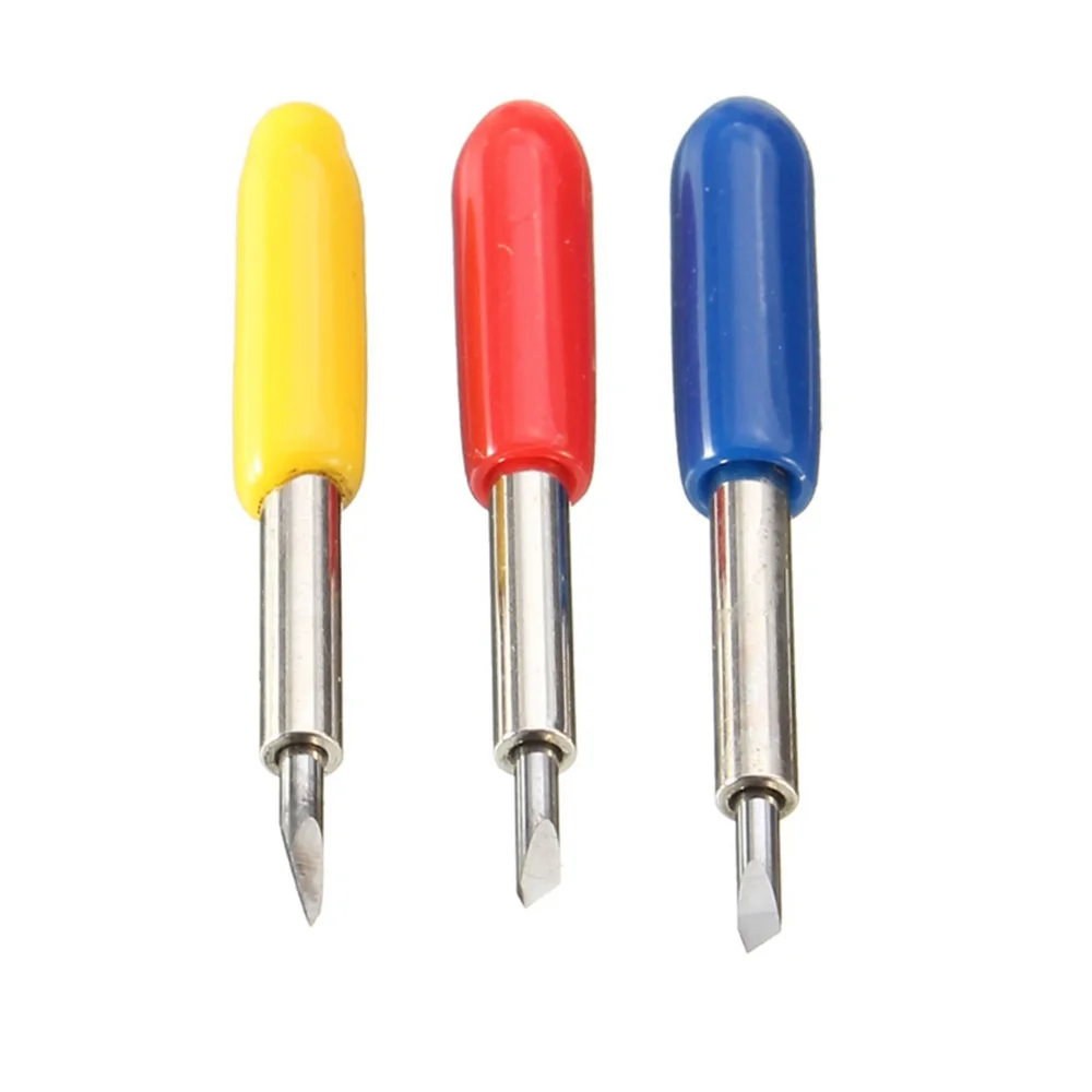 10 Pezzi Colorati 30 45 60 Gradi Lame Roland Lettere Coltello Roland Plotter Taglierina Cinyl Taglio Per Intaglio Vinile Roland