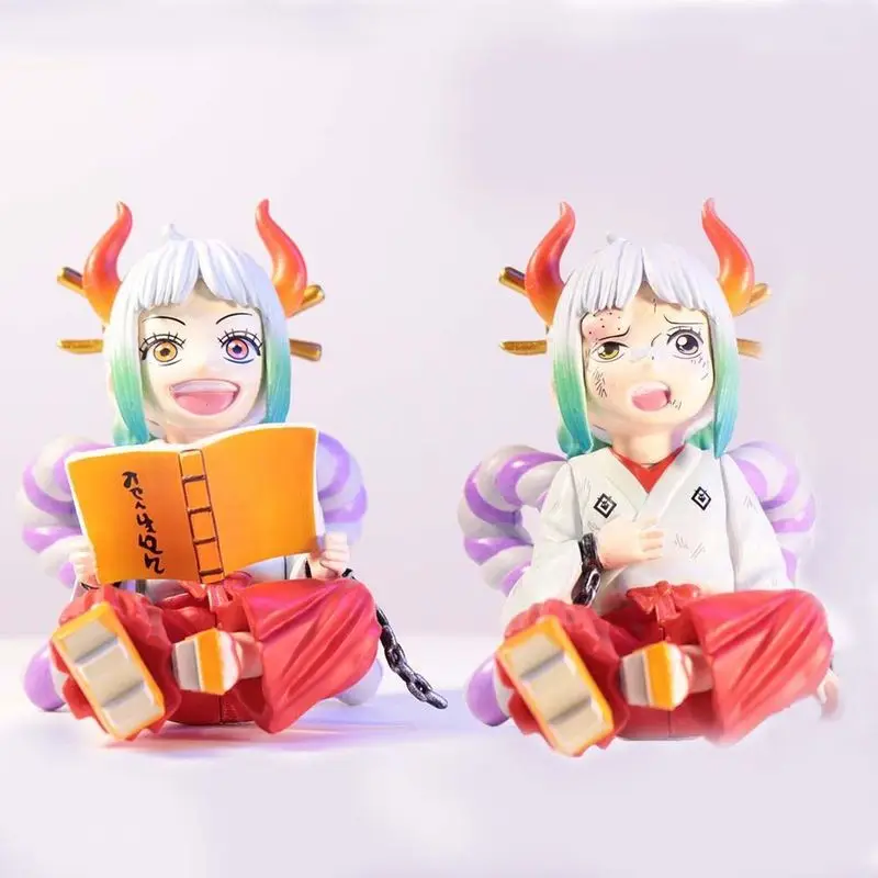 One Piece Anime Handmade Read Dahe Yamato Gk E The Kingdom Harmony Chapter Kaido Girl'S Model Car Decoration Gift Desktop