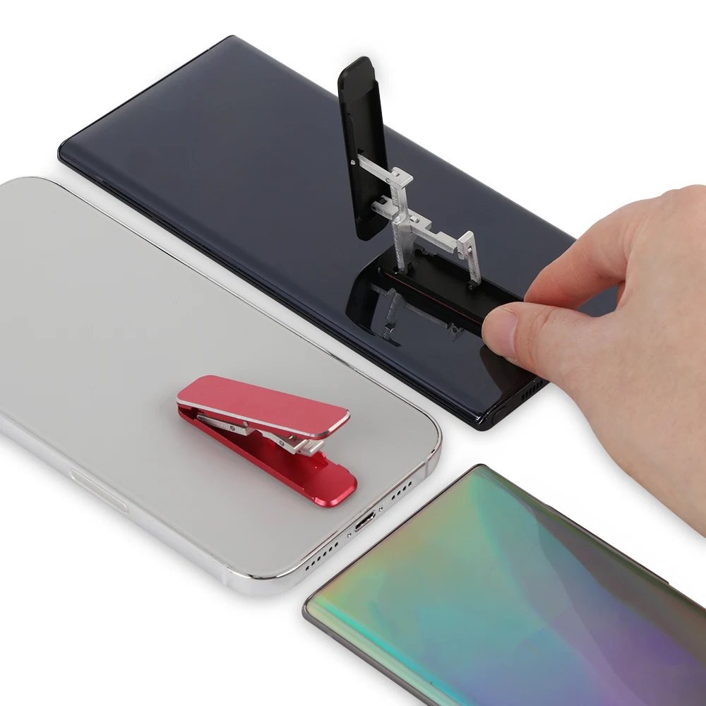 Supporto Telescopico Staffa Da Tavolo Pieghevole Supporto Per Cellulare In Metallo Anello Grip Multi Band Smartphone Staffa Adesiva Posteriore