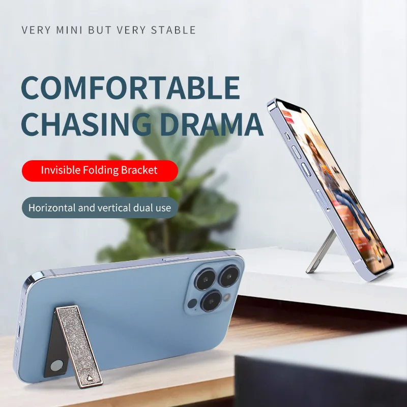 Universal Mini Portable Folding Desk Mount Holder Bracket Mobile Phone Cradle Foldable Stand For Cellphone Smartphone Stand