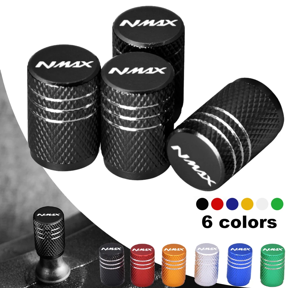 For Yamaha Nmax 125 155 Nmax125 Nmax155 Motorcycle Cnc Aluminum Wheel Tire Valve Airtight Caps Dustproof Cover Accessories