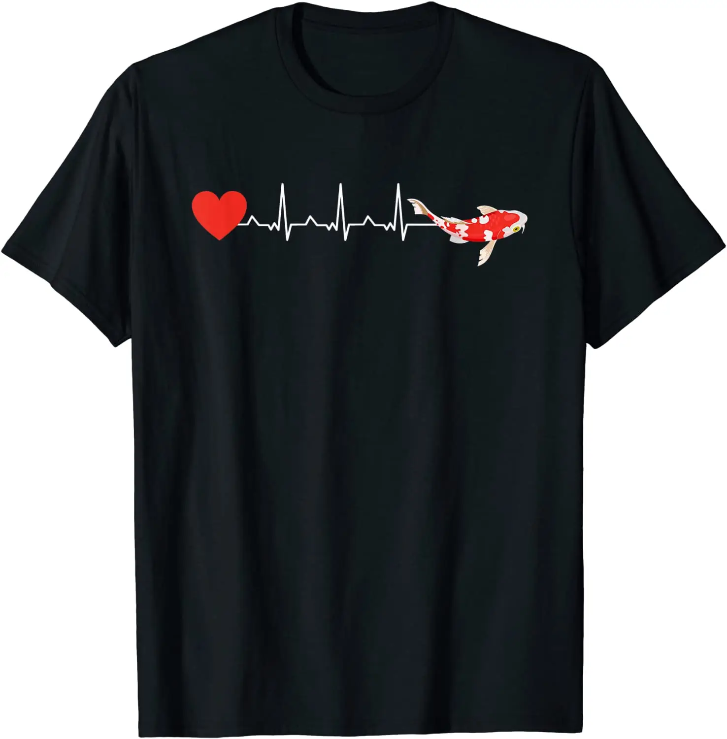 T-Shirt Nishikigoi Giapponese Carpa Giapponese Koi Fish Pond. Premium Cotone Manica Corta O-Collo Mens T Shirt Nuovo S-3Xl