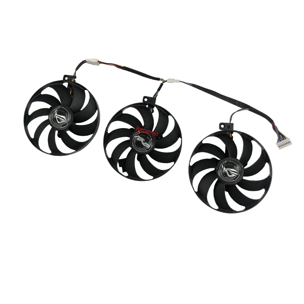 3Pcs/Set Cf1010U12S,Gpu Cooler,Ventilatore Per Schede Grafiche,Per Asus Rog Strix Rtx 2080 Ti Gaming,Per Asus Rog-Strix-Rtx2080S-O8G-Gaming,Per Asus R