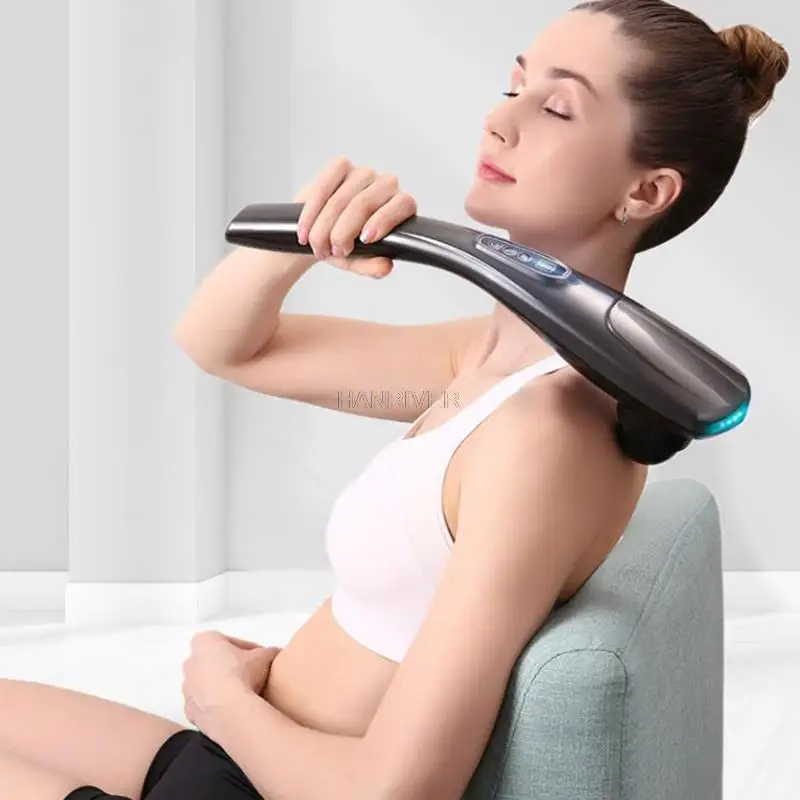Theshy Dolphin Massage Stick Wireless Electric Vibration Hammer Massager Massaggio Del Corpo Rilassamento Muscolare Dimagrante Bodyshaping