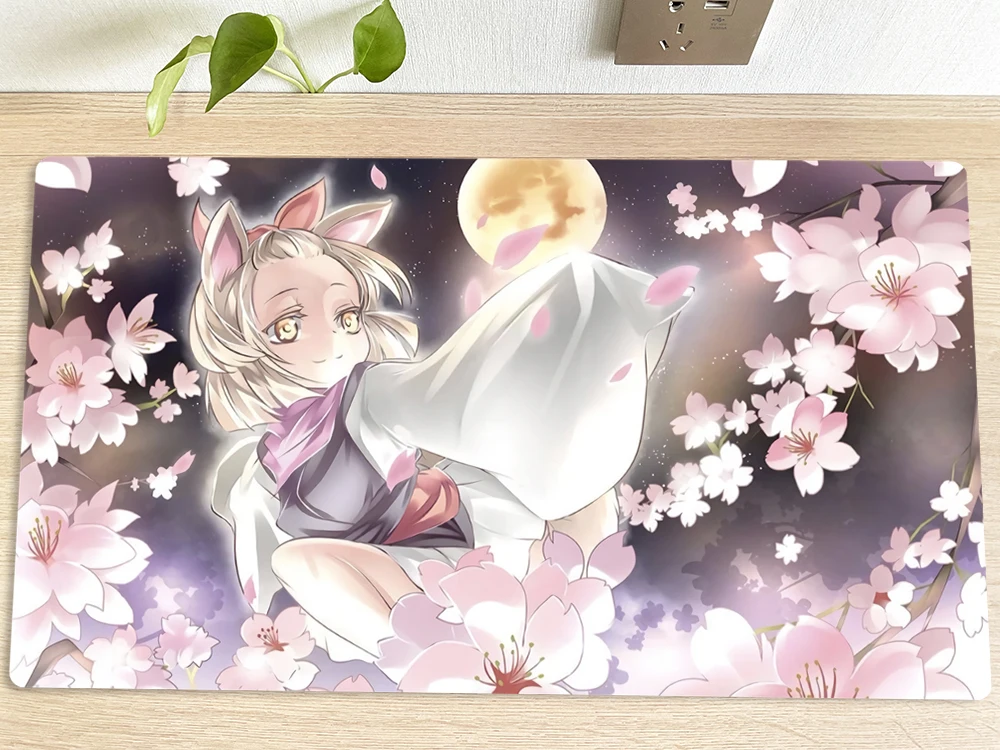 Yugioh Playmat Ash Blossom & Joyous Spring Tcg Ccg Mat Tappetino Da Gioco Per Carte Collezionabili Tappetino Per Mouse Da Tavolo Tappetino Da Gioco Pe