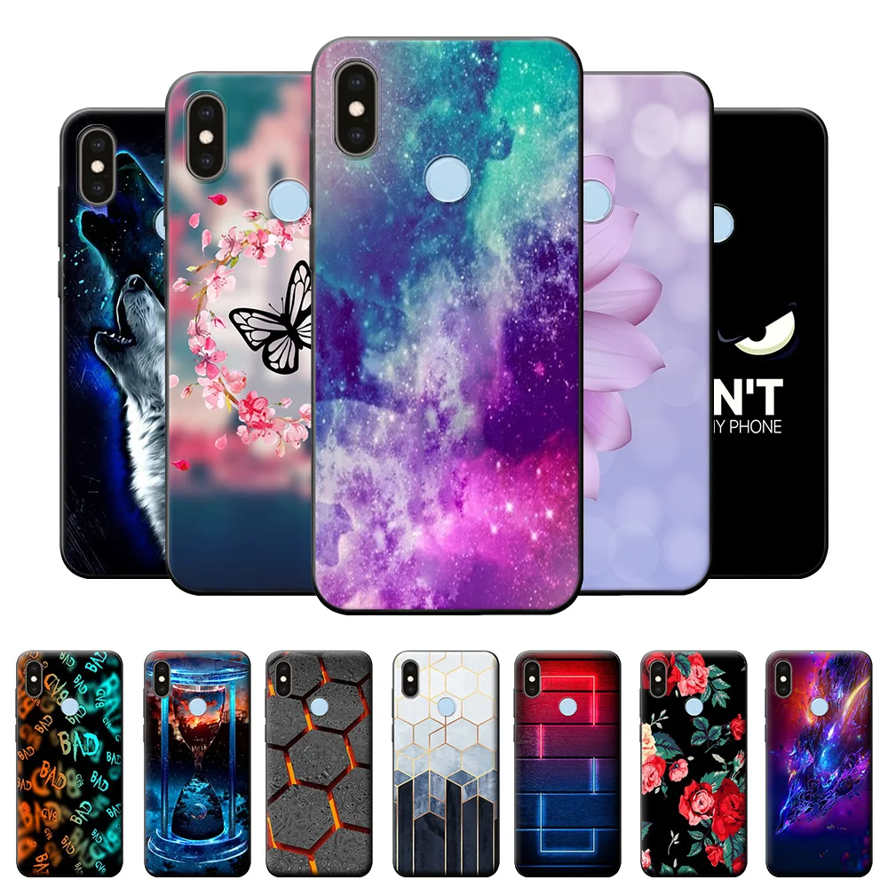 Per Xiaomi Mi A2 Lite Custodia Cover Posteriore Antiurto Per Xiaomi Mi A2 Lite 5.84 "Custodia Morbida In Silicone Tpu Per Xiaomi Mi A2 Lite
