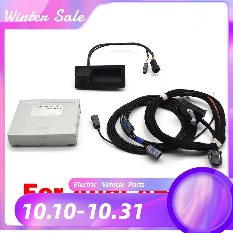 Originale 4 G0 827 566 A Muslimab 4 S0 907 441 B 4S0907441B Per Audi A6 C7 Telecamera Per Retromarcia Immagine Inversa