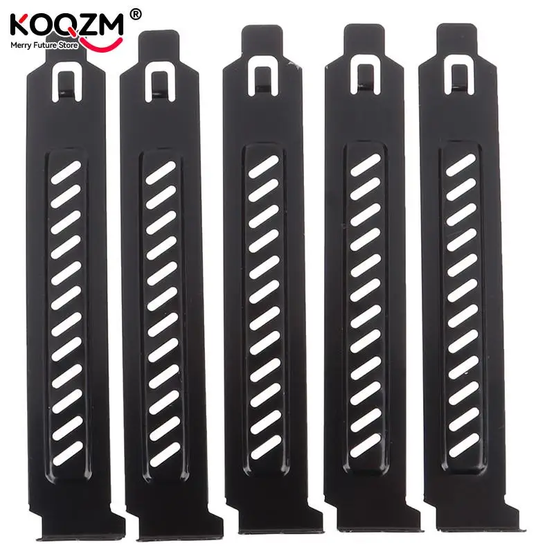 Nuovo 5 Pezzi Coperchio Slot Pci/Slot Pci Coperchio Antipolvere Filtro Scheda Di Chiusura Ventola Di Raffreddamento Filtro Antipolvere Ventilazione Cu