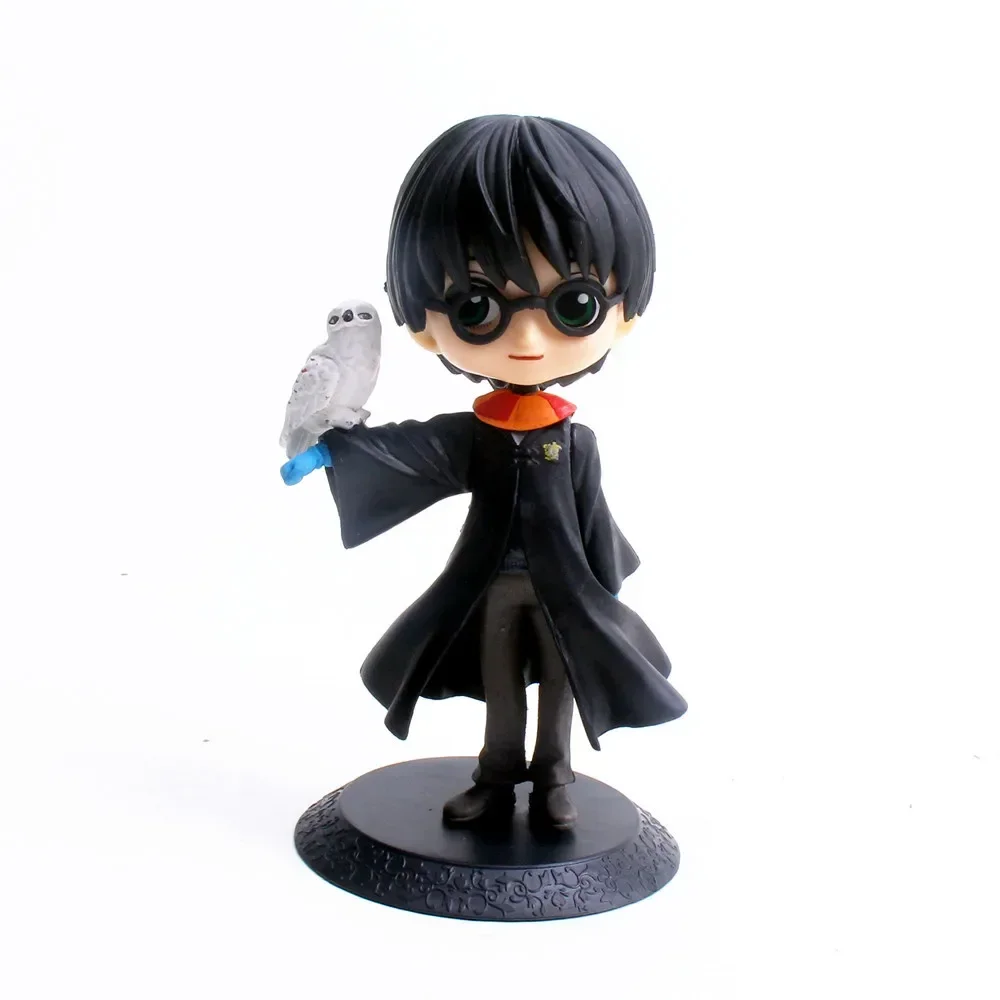 Magic Student Figure Model Toy Set Hermione Ron Malfoy Anime Figures Toy Hogwarts Student Doll Ornaments Regalo Di Natale Di Compleanno
