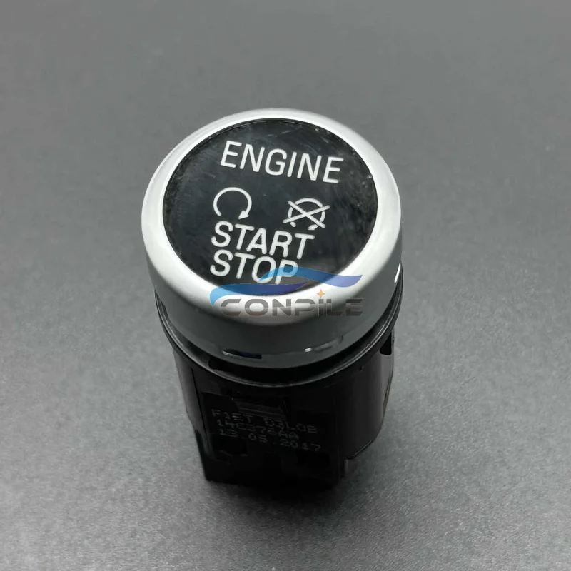 1 Pz Per Ford 2015-17 Focus Kuga One Key Start Switch Pulsante Di Accensione
