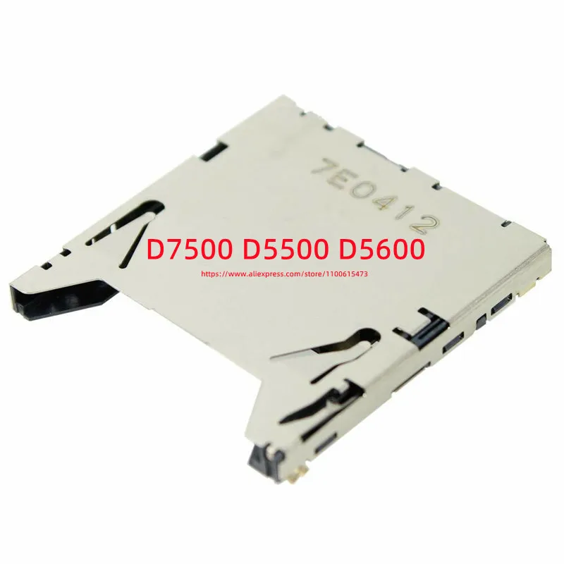 Originale Nuovo Per Nikon D7500 D5500 D5600 Sd Memory Card Slot Reader Assembly Camera Ricambio Di Ricambio