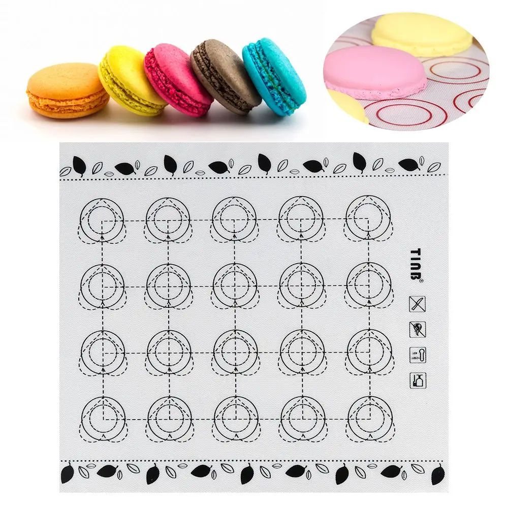 Tappetino Antiaderente Tappetino Da Forno In Silicone Macaron Bakeware Forno Impastare Pasta Pasticceria Torta Foglio Cottura Pasticceria E Utensili D