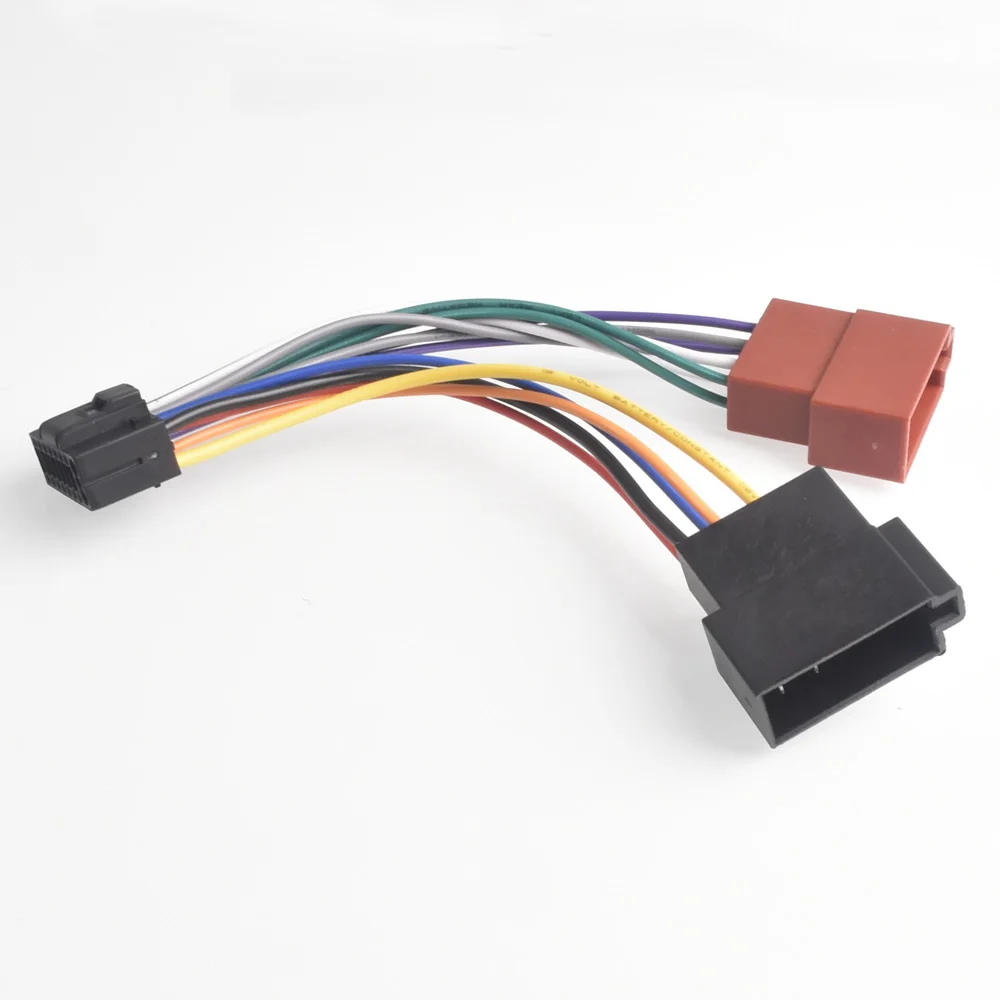 Cablaggio Radio Stereo Per Auto A 16Pin Iso Per Alpine Jvc Radio A Iso Radio Play Plug Adattatore Automatico Connettore Cablaggio