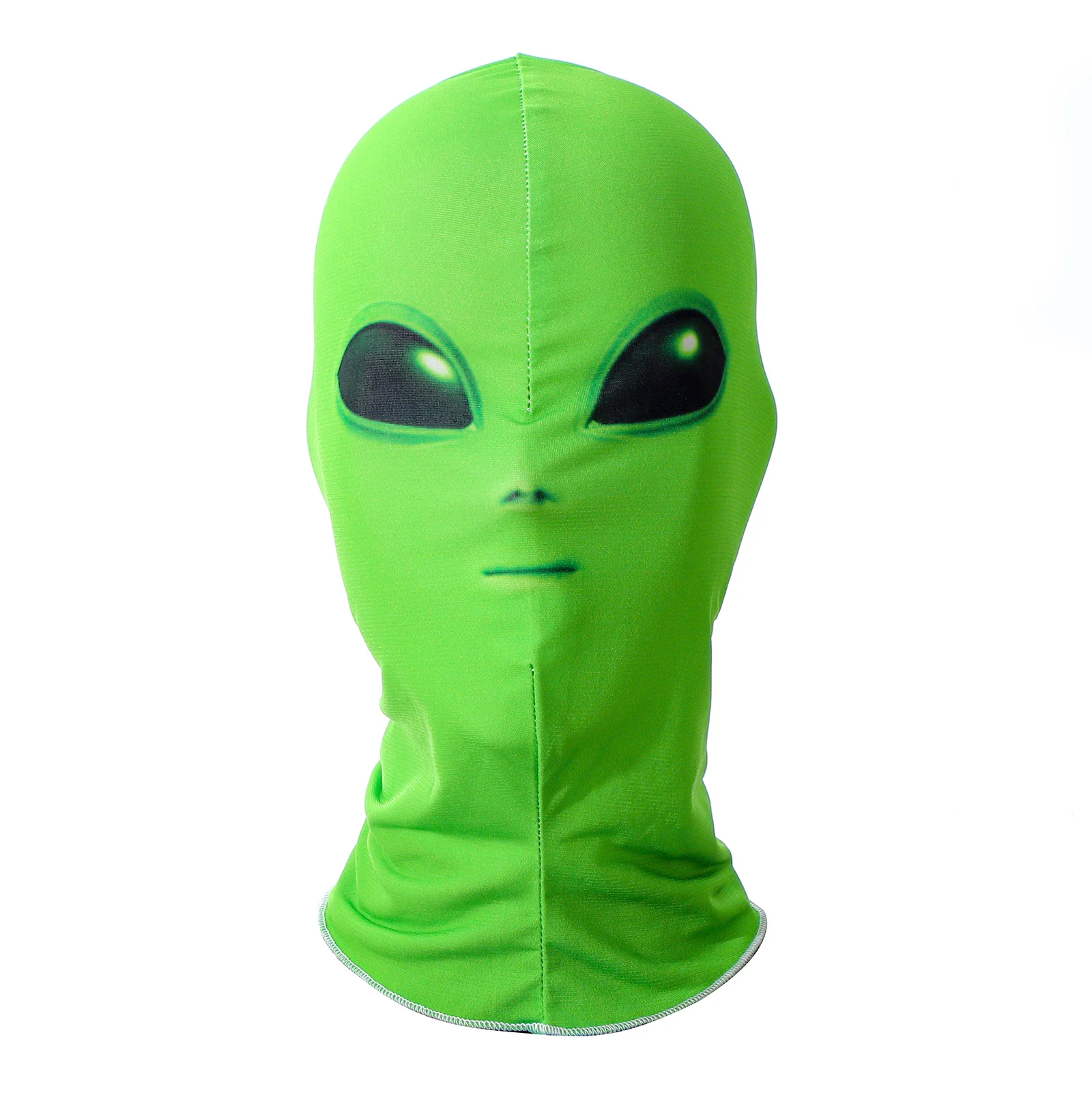 Green Et Alien Masks Halloween Cosplay Movie Attori Ufo Alien Full Face Copricapo Copricapo Casco Copricapo Carnevale Masquerade Puntelli