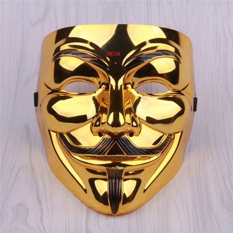 Halloween Christmas Party Movie Cosplay V Per Vendetta Hacker Mask Anatory Guy Fawkes Gift Adult Kids Film Theme Mask Joker
