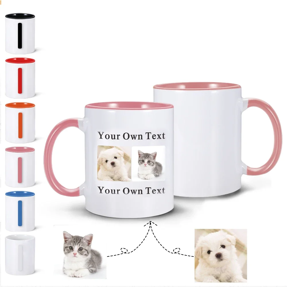 11Oz 330Ml Tazza Personalizzata Immagine Tazza Fotografica Caffè Personalizzato Tazza Di Cioccolata Calda Tazza Fai Da Te Regalo Creativo Regalo Carin