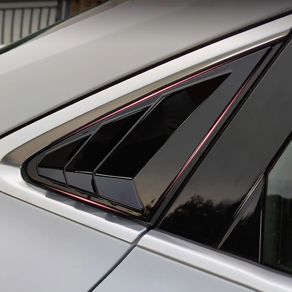 Accessori Auto Per Audi A3 8Y Sedan 2020 2021 2022 2023 Persiane Lunotto Persiane Persiane Copertura Trim 2 Pz