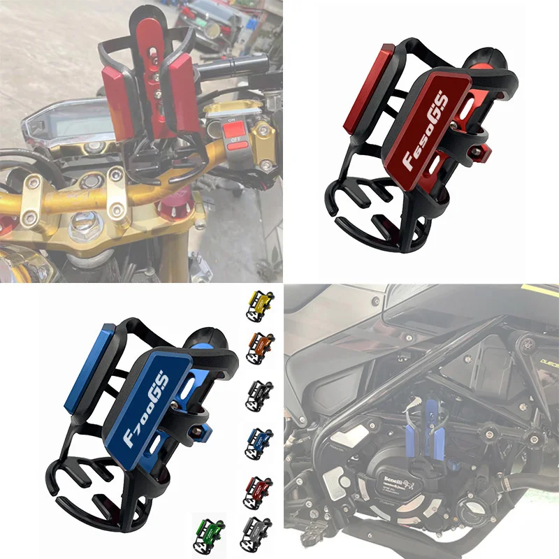 Motorcycle Accessories Beverage Water Bottle Drink Cup Holder Bracket For Bmw F650Gs F700Gs All Year F 650 Gs F 700 Gs F-650 Gs