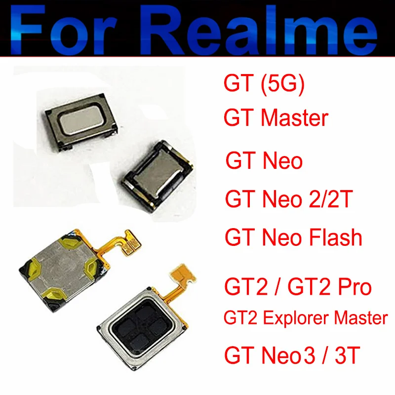 Altoparlante Auricolare Superiore Per Oppo Realme Gt Neo 2T 3 3T Neo Flash Gt2 Master Explorer Altoparlante Ricevitore Audio Cavo Flessibile