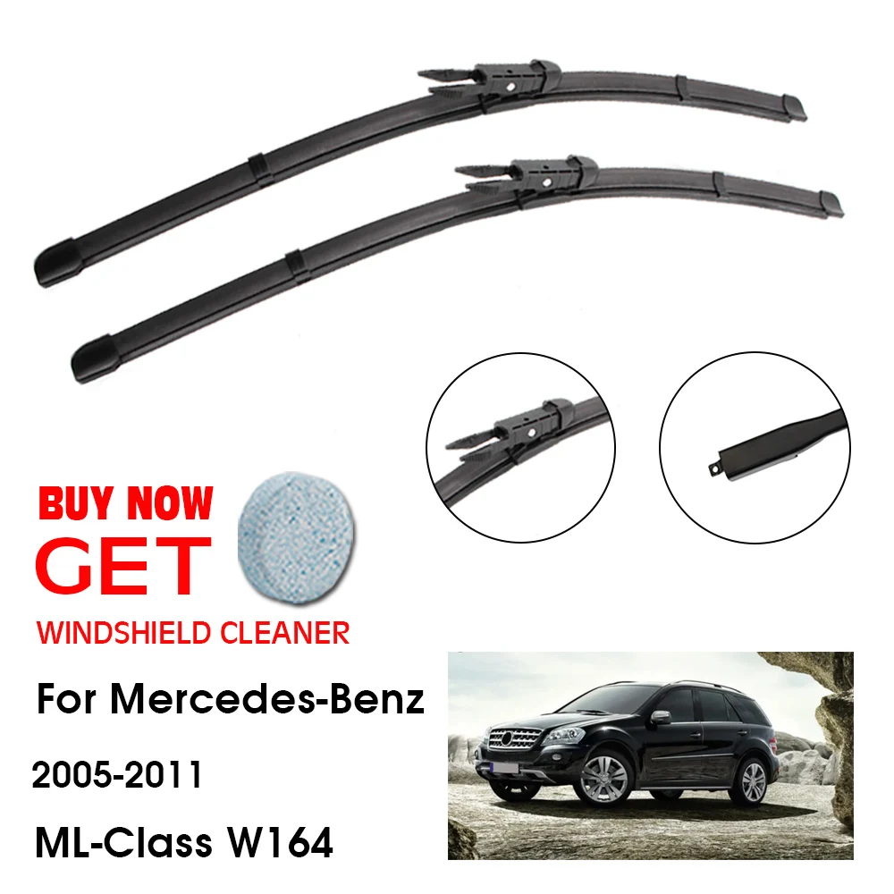 Car Wiper For Mercedes-Benz Ml-Class W164 28"+21" 2005-2011 Front Window Washer Windscreen Windshield Blades Accessories