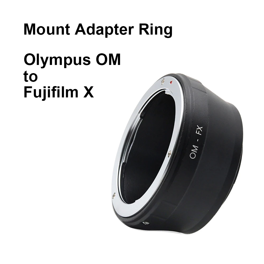 Om-Fx Per Olympus Om Mount Lens - Fujifilm X Mount Adapter Ring Om-X Olympus-Fujifilm Per Xt Xe Xa Xs Xh Xpro Series