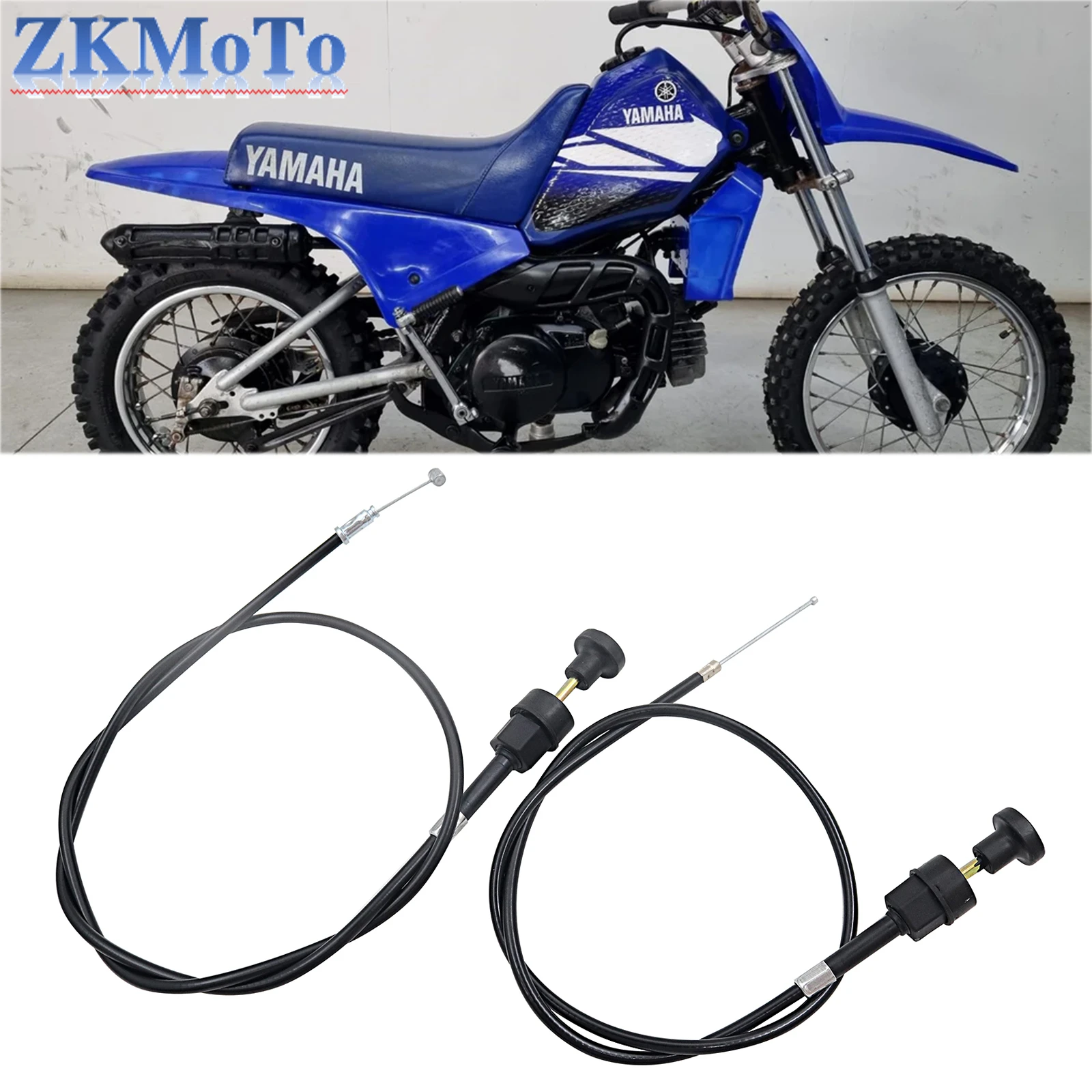 Pw50 Pw80 Carburatore Choke Cable Bike Push Pull Choke Cavo Dell'Acceleratore Per Yamaha Pit Dirt Motor Bike Moto Motocross