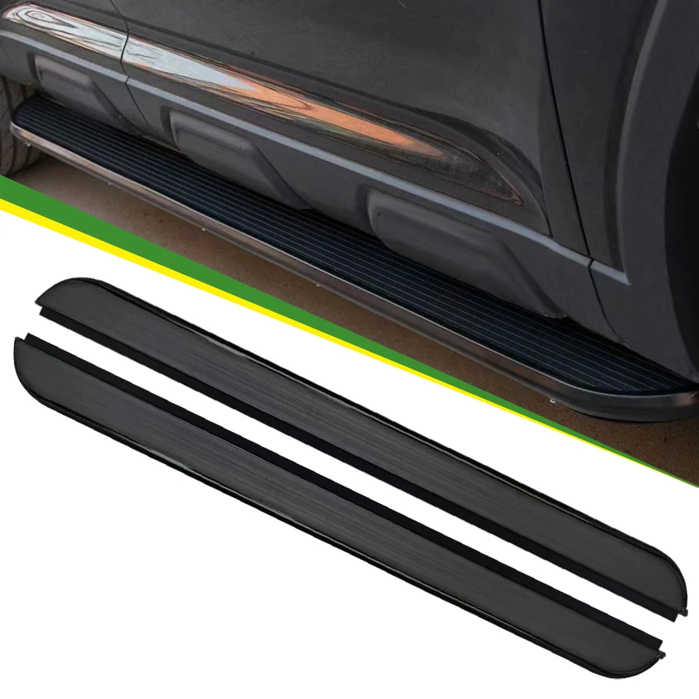 Pedana 2Pc Adatta Per Cadillac Xt4 2018-2023 Nerf Bar Side Stair Side Step