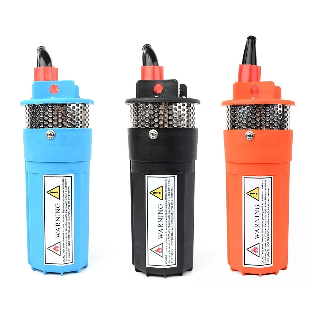 Dc 12 V/24 V 6.5L/Min Lift = 70M Pompa Sommergibile Per Pozzi Profondi Piccola/Mini Elettrica, Trasferimento Dell'Acqua, 12 V 24 Volt