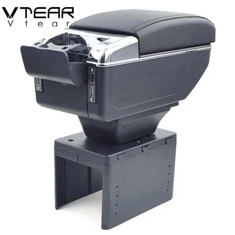 Vtear Bracciolo Pad Interno Centrale Console Bracciolo Scatola Di Immagazzinaggio Abs Accessori Auto-Styling Parti Decorative Per Lancia Musa 2013