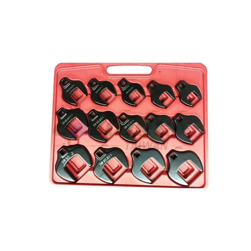 Strumenti Di Riparazione Automatica 14Pc 1/2 "Dr Sae Standard Jumbo Crowfoot Wrench Set