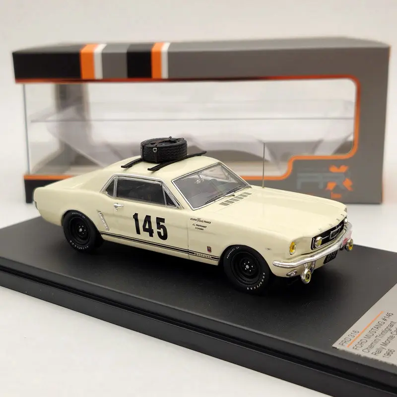 Diecast 1:43 Scala Ford Mustang 145 1966 Lega Modello Di Auto Collezione Souvenir Display Ornamenti Giocattolo Del Veicolo