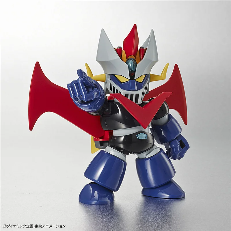 Bandai Original Mazinger Z Anime Figure Sdcs Great Mazinger Joint Mobile Anime Action Figure Regali Per Bambini Versione Q