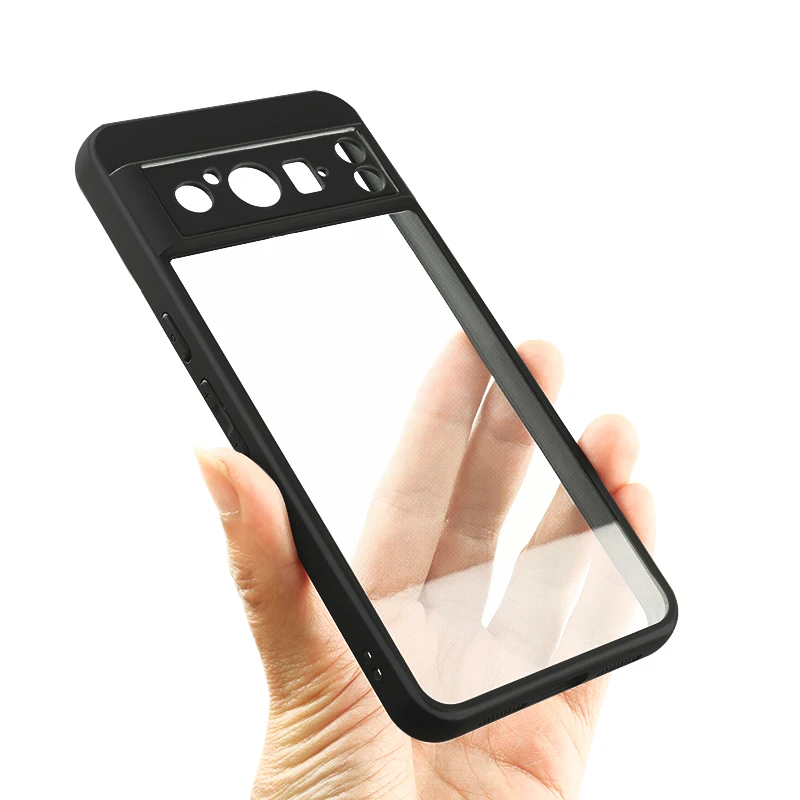 Per Google Pixel 8 Pro Custodia In Silicone Tpu Trasparente Antiurto Fundas Per Pixel 8 Pro Cover Pixel 8 Pro 8A 7A Custodia Protettiva