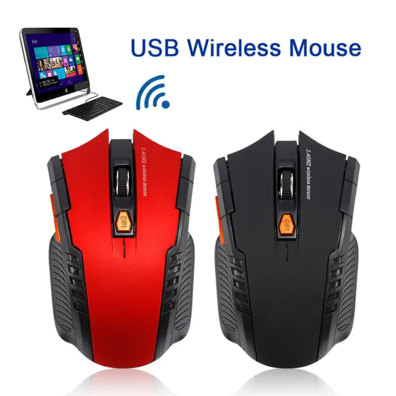 Mouse Da Gioco Mouse Wireless 1600Dpi 2.4Ghz Mouse Per Computer Wireless Mouse Da Gioco Mouse Ergonomico Per Computer Portatile