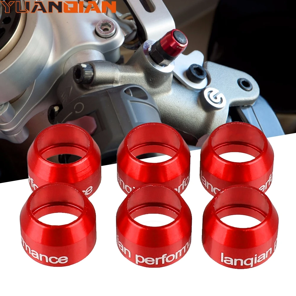 For Ducati X Diavel Hypermotard Monster Scrambler Superbike Motor Master Cylinders Calipers Clutch Billet Bleed Valve Cover Kit