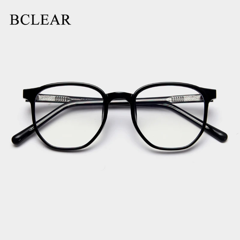 Bclear Occhiali Retrò Tr90 Montature Uomo Donna Occhiali Da Vista Anti-Blu Ultraleggeri Occhiali Da Vista Classici Montatura Per Occhiali Moda
