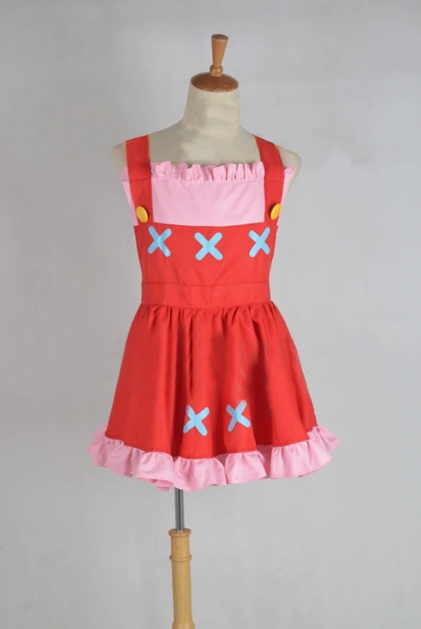 Animal Cross: New Leaf Doubutsu No Mori Alpaca Reese Dress Cosplay Costume F006