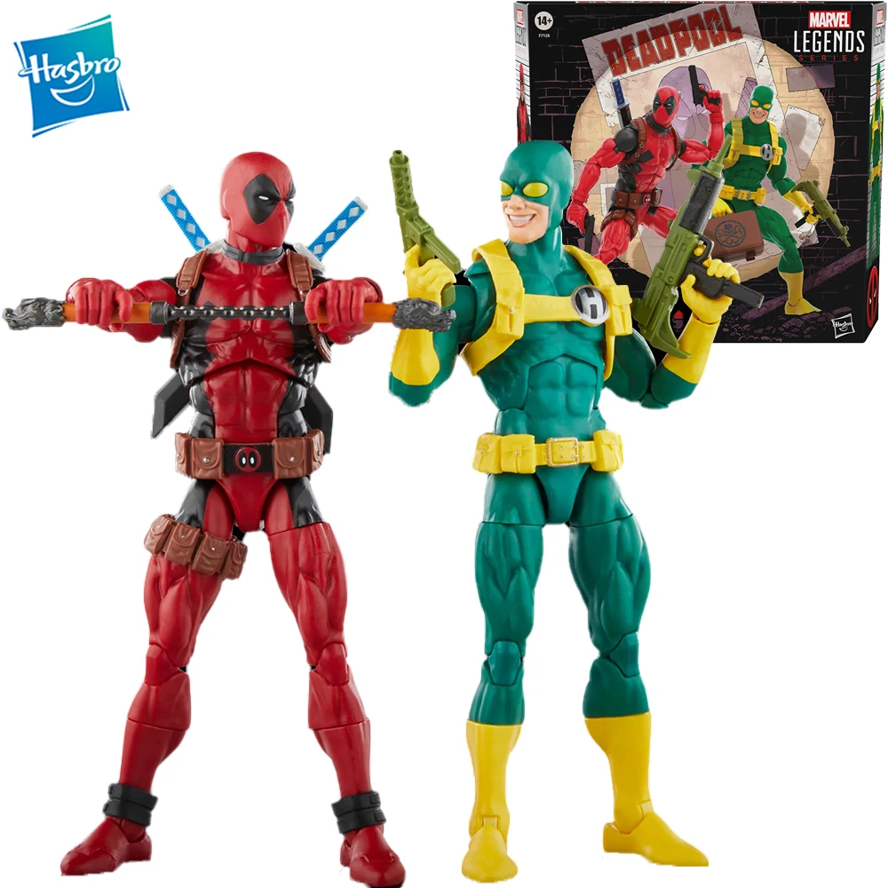 Original Y Marvel Legends Series Deadpool E Agente Bob Di Hydra 6 Pollici Action Figure Da Collezione Modello Toy F7128