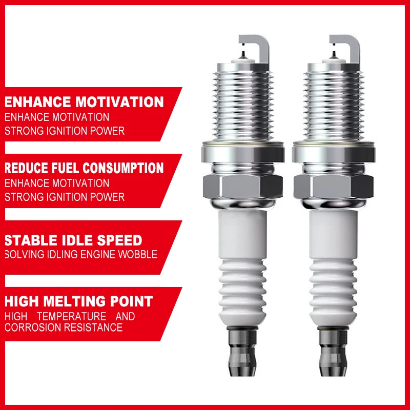4Pcs 100% Candela Originale Doppio Iridio D-1675 Per Pfr7S8Eg 06H905601A Dr14Yp Rc6Wypb3 Pk22Pr8 101905631H Z347