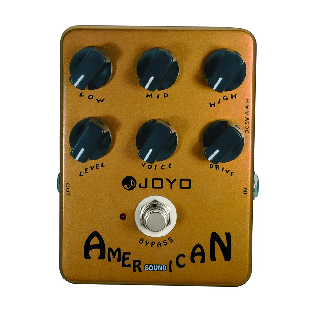 Joyo-Jf-14 Effector Fender Speaker Simulazione Pedal Processore Musicale American Sound Overdrive Pedal 57 Deluxe Amp True Bypass
