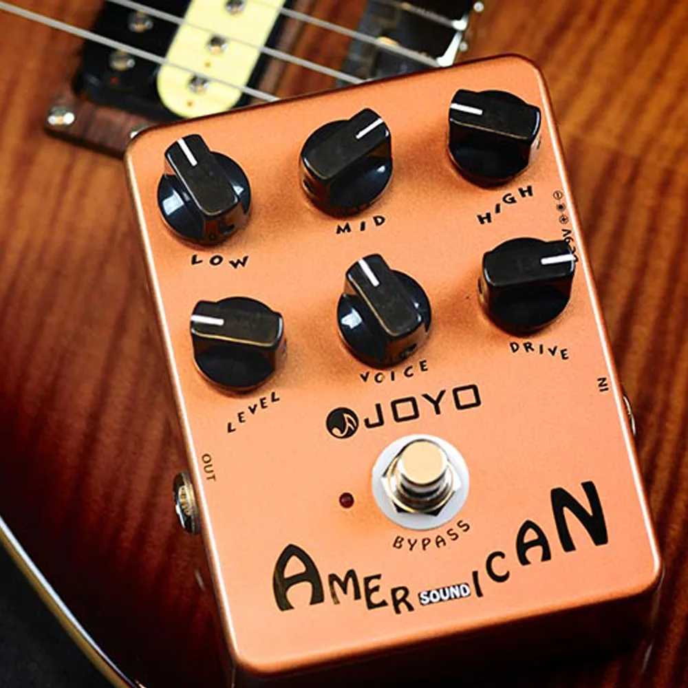 Joyo Jf-14 American Sound Overdrive Pedale Per Fender Chitarra Elettrica Pedale Amplificatore Simulazione 57 Deluxe Amp True Bypass