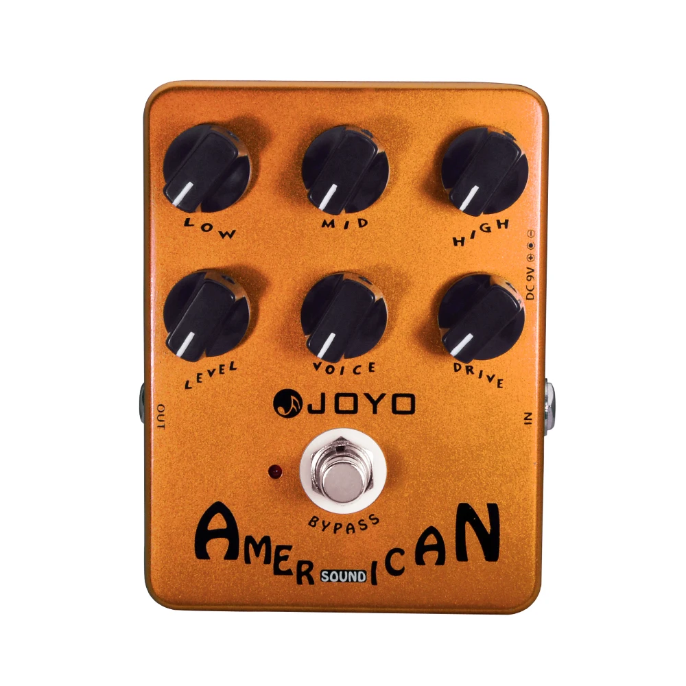 Joyo Jf-14 American Sound Amp Fender 57 Deluxe Effect Simulator Pedal Amplifier Clean/Overdrive Sound Per Parti Di Chitarra Elettrica