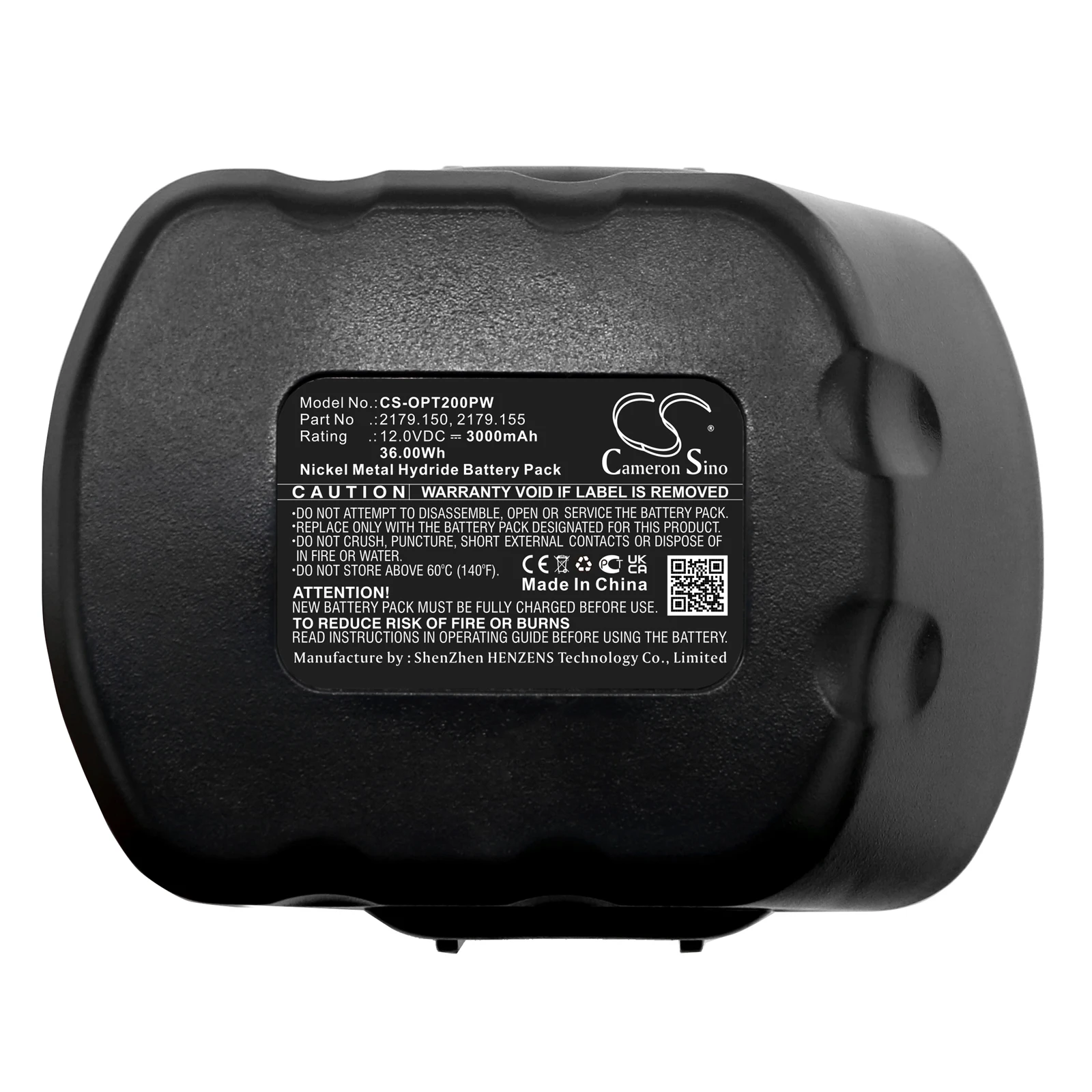 Cs 3000Mah Batteria Per Orgapack 2179.150 2179.155 Or-T100 Or-T200 Or-T300 Cyklop Clt100 Cmt200 Signode Bxt10 Bxt13