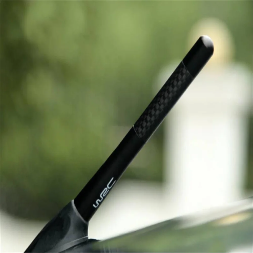 Mini Antenna Radio Corta In Carbonio Per Auto Per Jeep Renegade Cherokee Sahala Liberty Trailhawk Commander