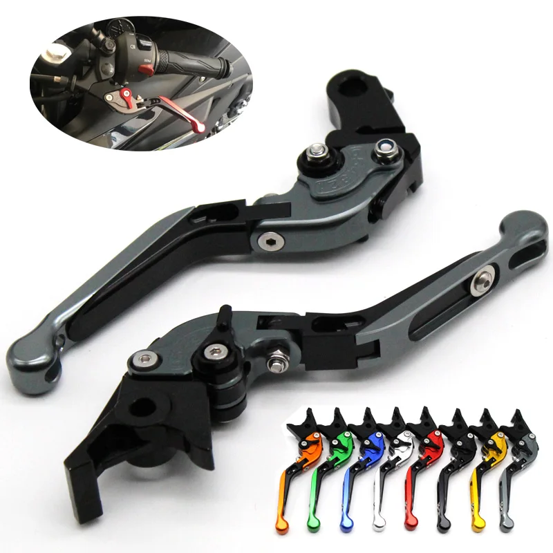 Leva Frizione Freno Per Bmw R1200Gs Lc/Adv 2013-18, K1600Gt K1600Gtl 2017-18 Accessori Moto Regolabili Estensibili Pieghevoli