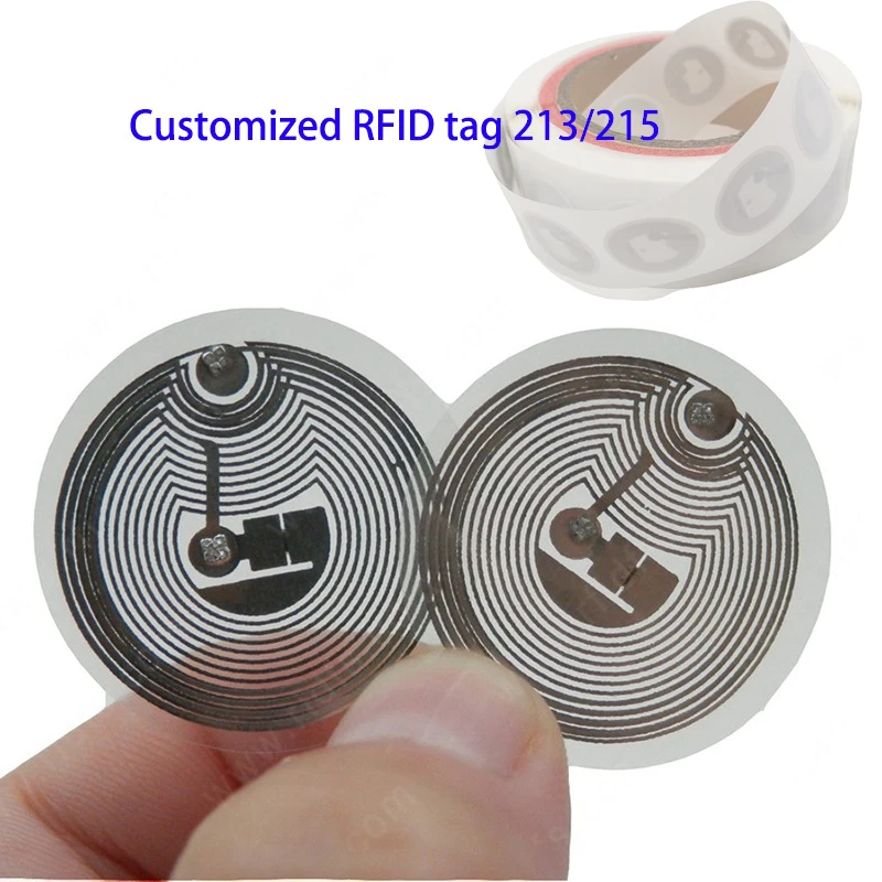 20Pcs Adesivi Nfc Tag Nfc Sticker Ntag215 Chip Tag Nfc Adesivi Nfc Riscrivibili Amiibo Nfc 215 Tag Tag Nfc Vuoti 504 Byte