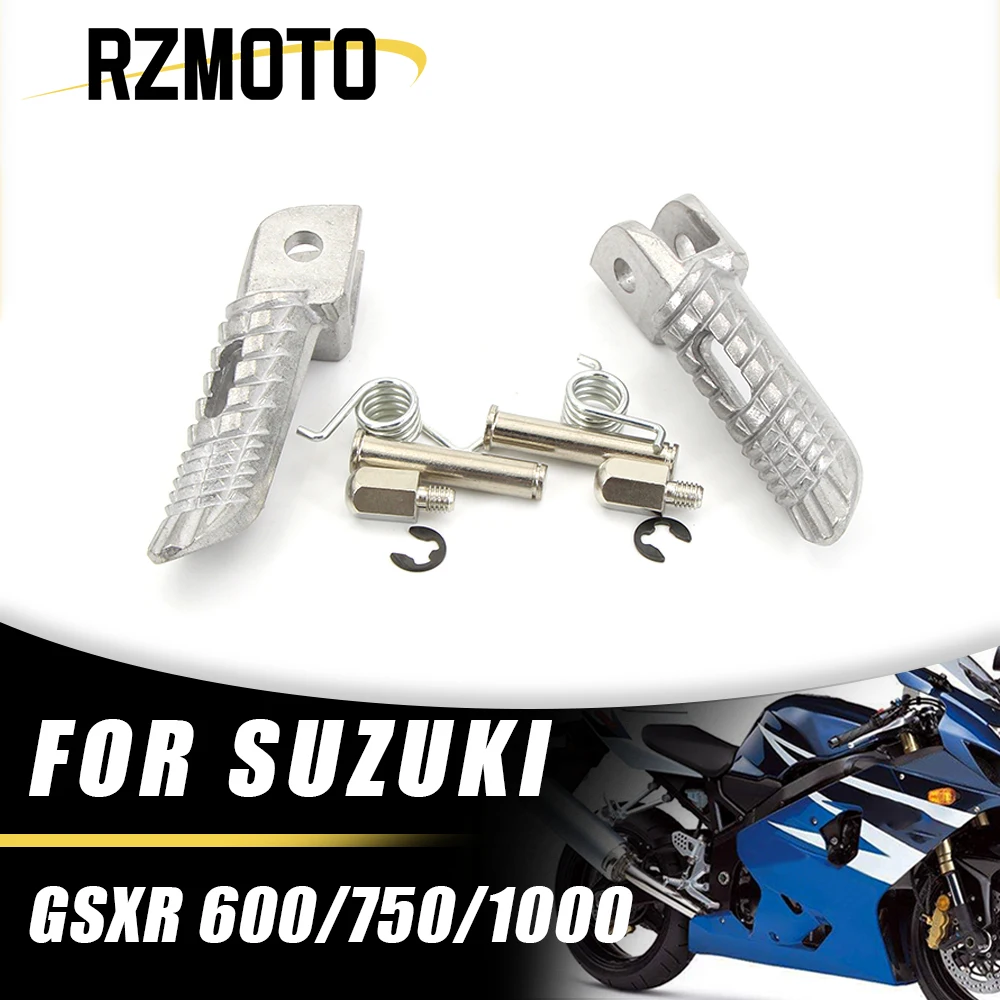 Moto Anteriore Poggiapiedi Pedane Pedale Poggiapiedi Accessori Per Suzuki Gsxr-600 Gsxr-750 Gsxr 600 750 Gsxr-1000 2001-2014