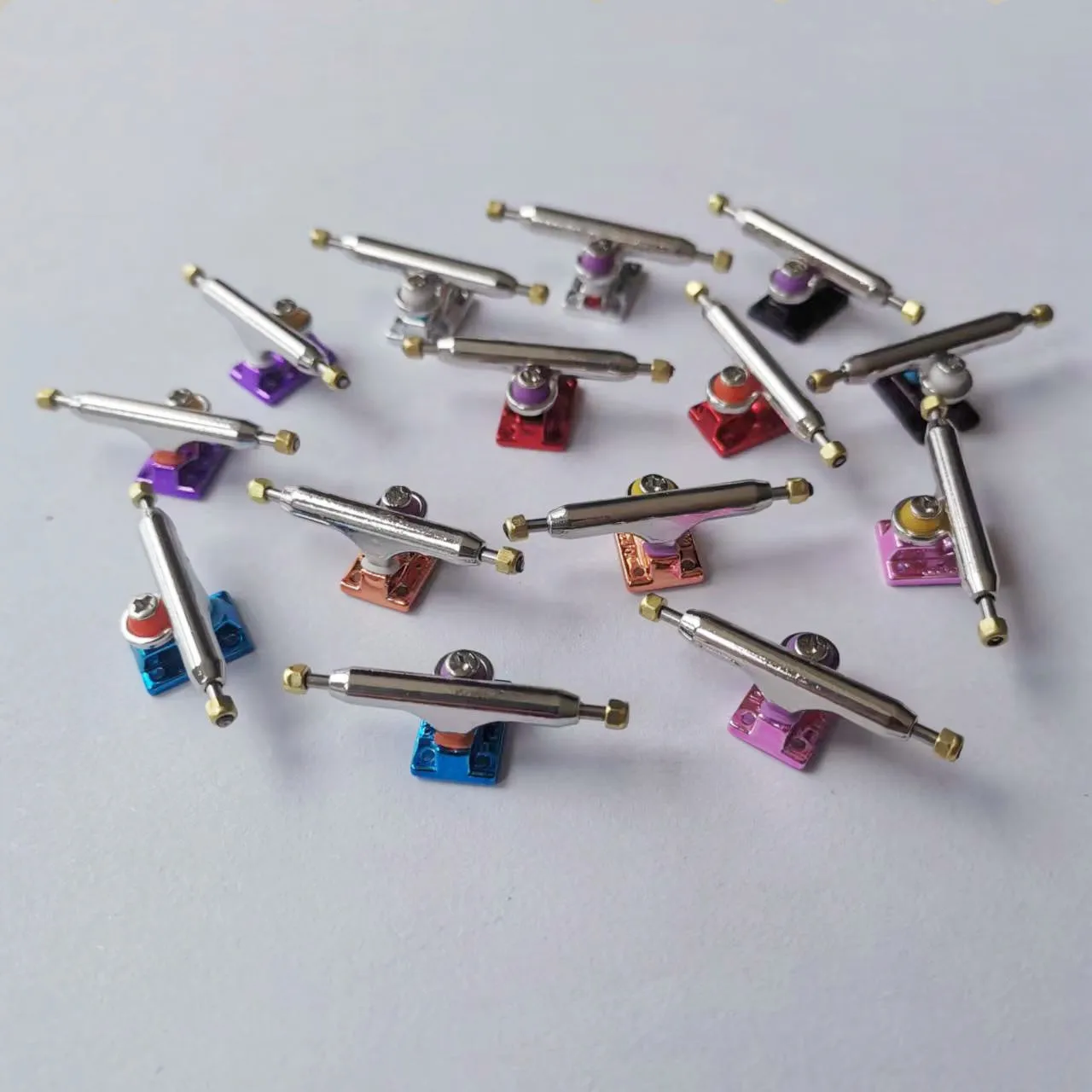 34Mm Fingerboard Trucks Asse Singolo Per Mini Skate Board Skateboard Professionale